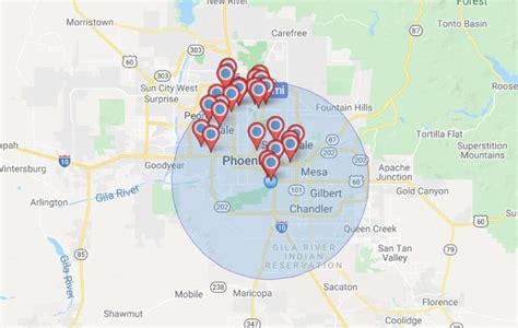 total tools near me within 8.1 km|Plot a Radius Map .